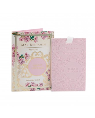 Card parfumat, Herbes Sauvages, colectia Provence - MAX BENJAMIN